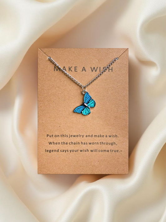 Butterfly wish necklace – A symbol of dreams and new beginnings